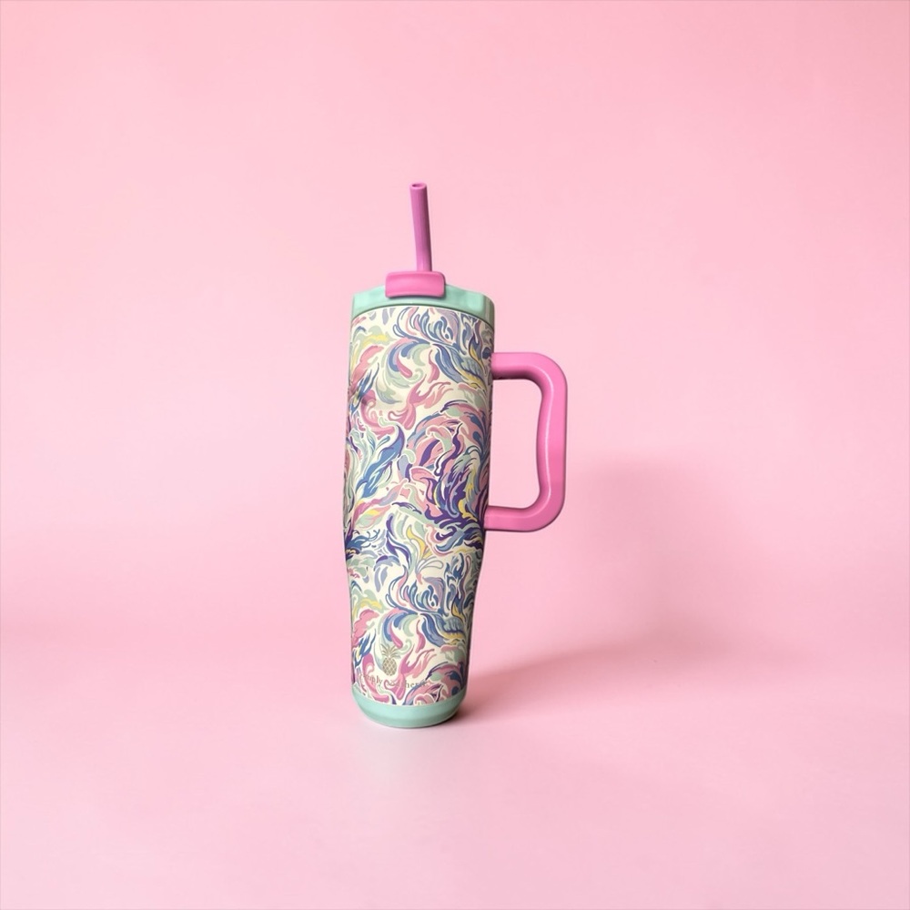 Simply Southern Multicolor Water Bottle with Handle